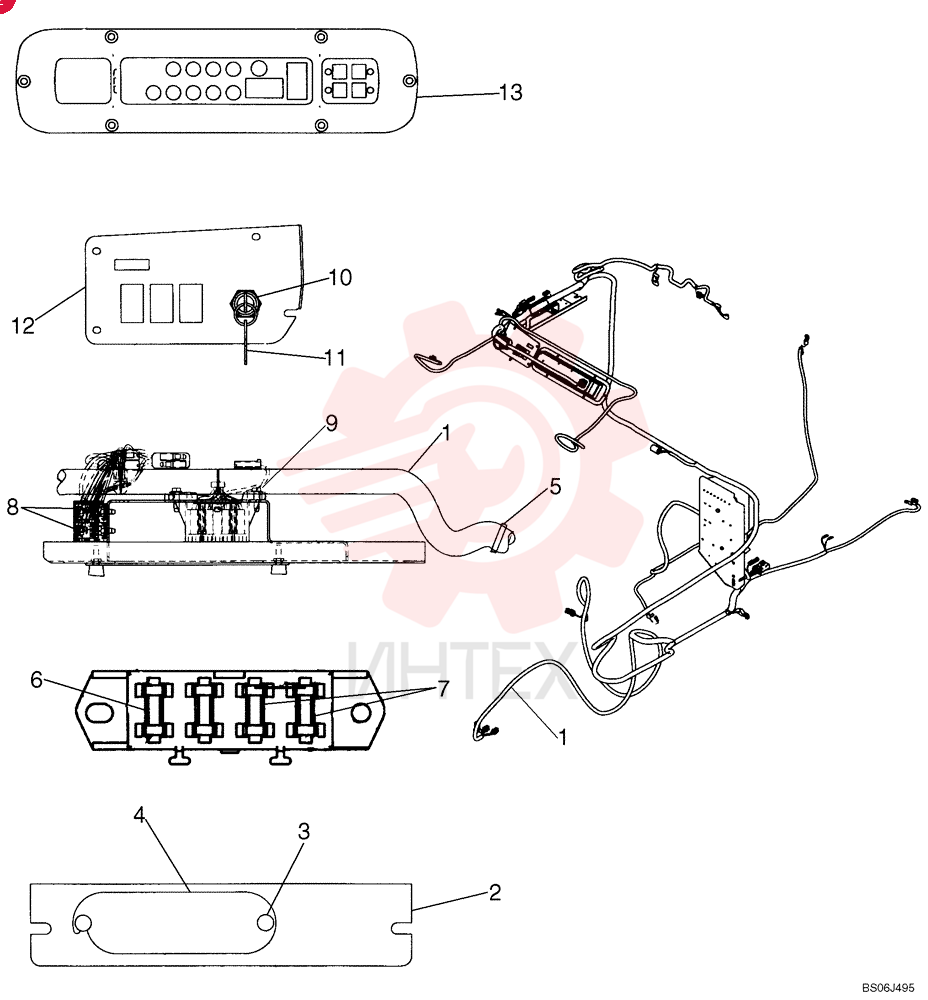 WIRE HARNESS 87462084 (3)