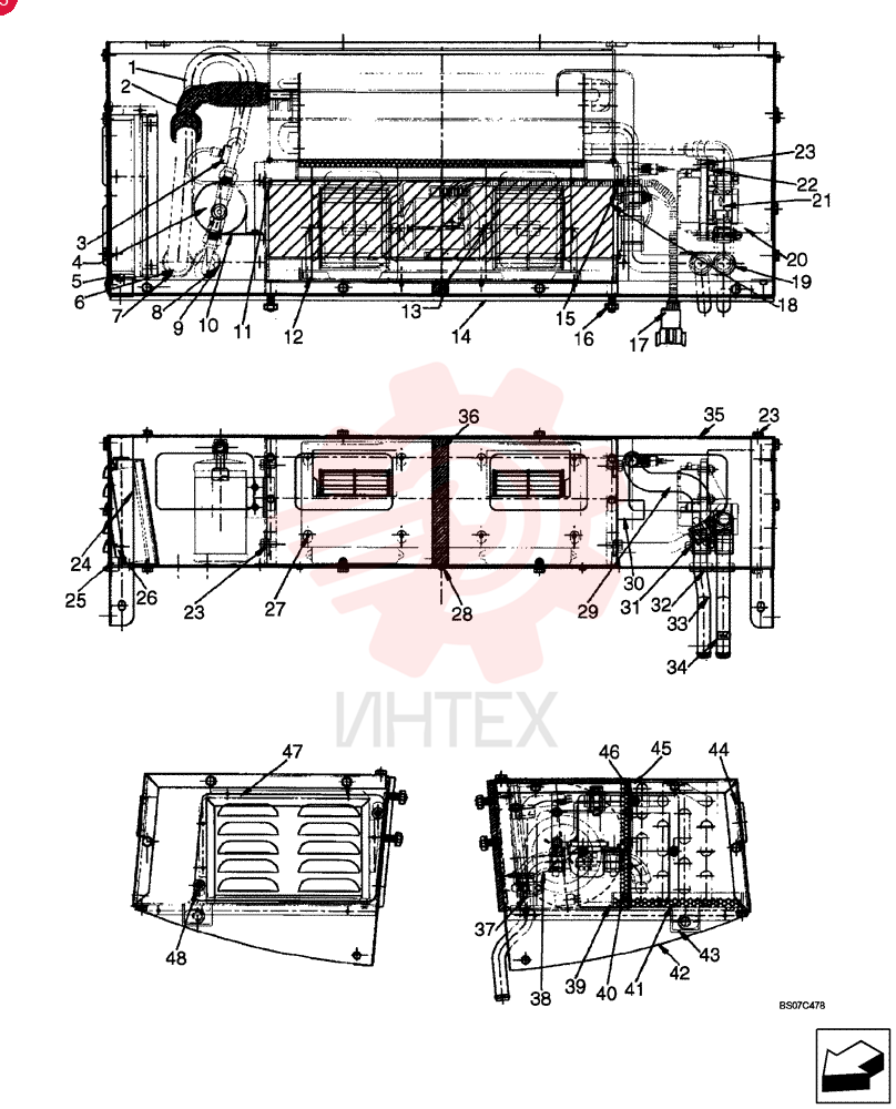 HEATER 84205730
