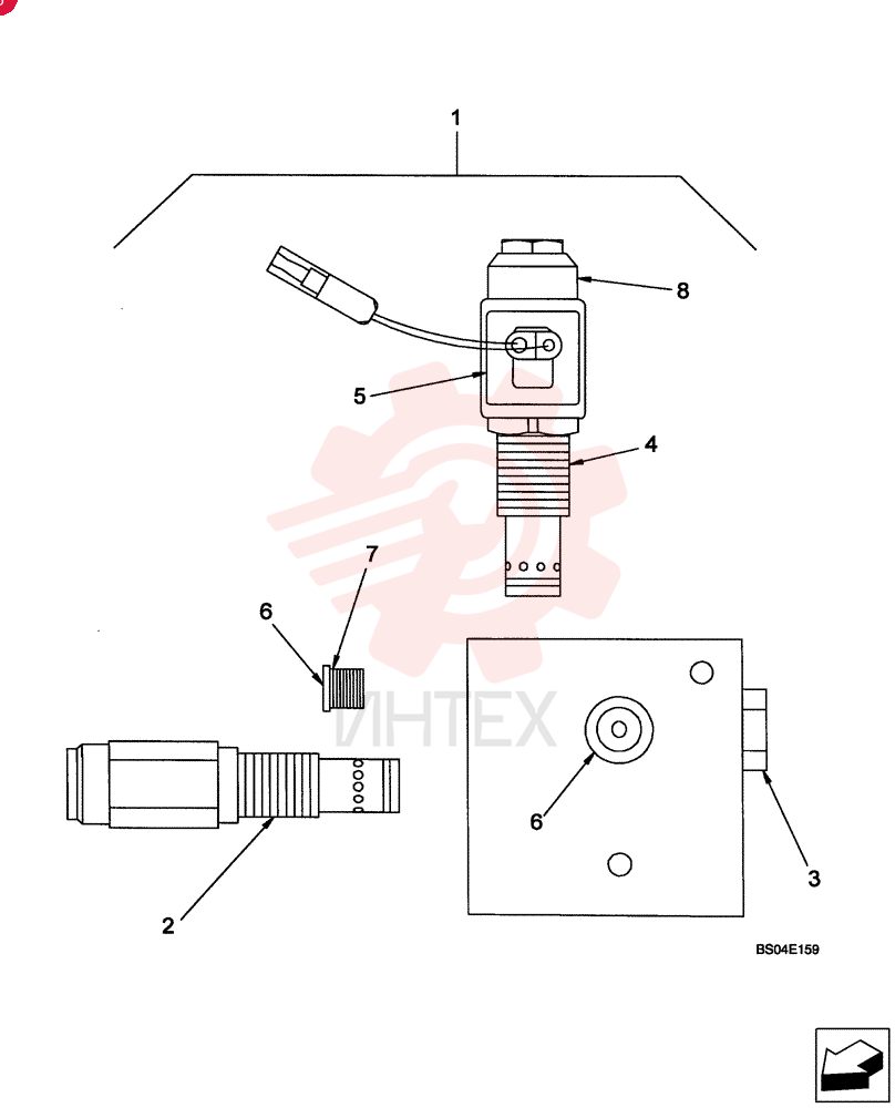 HYDRAULIC VALVE 86520550