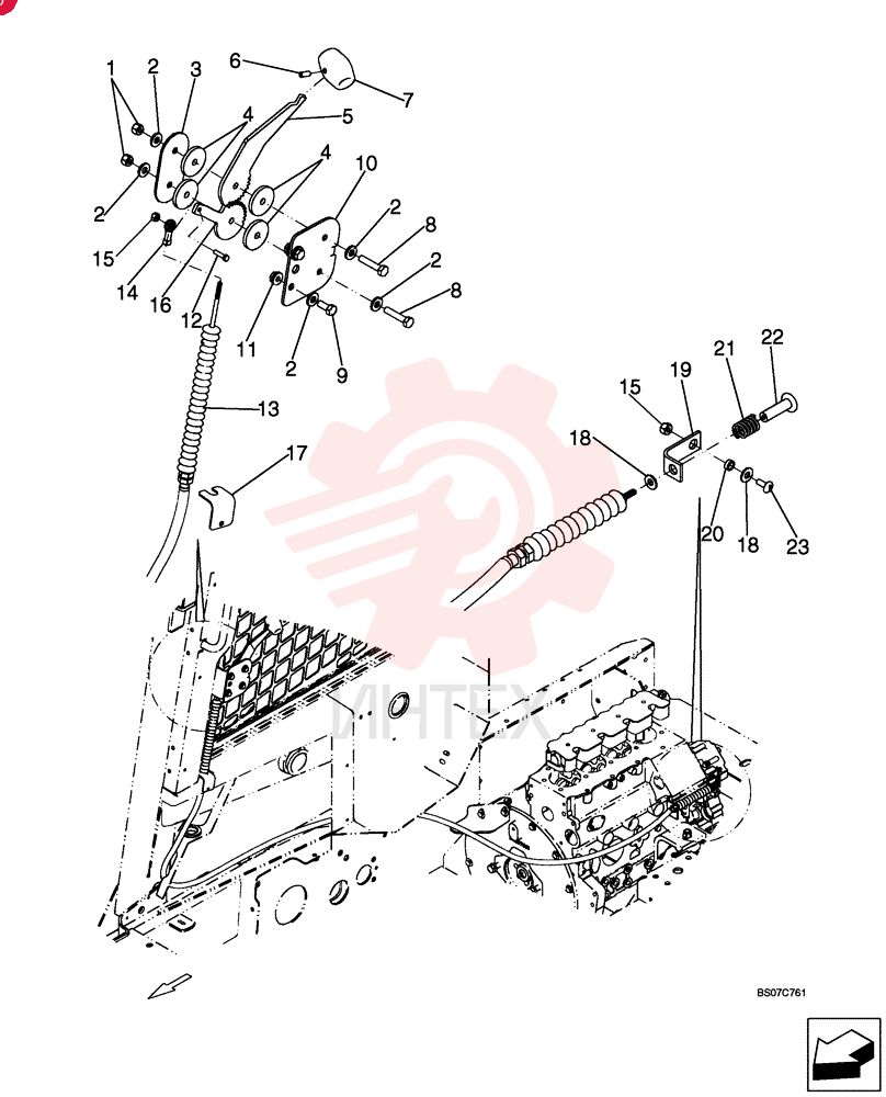 LOCK NUT,Prev Torque, 5/16" - 24, Type Non-Directional