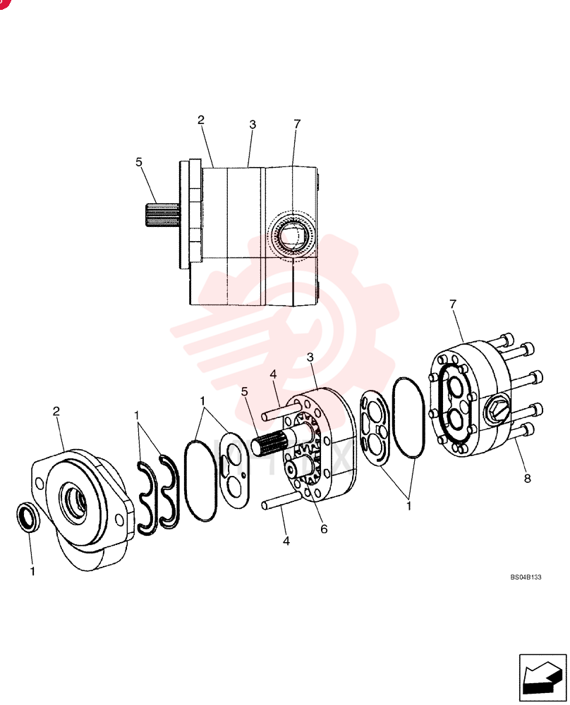 PUMP,22.5 CC 87368980