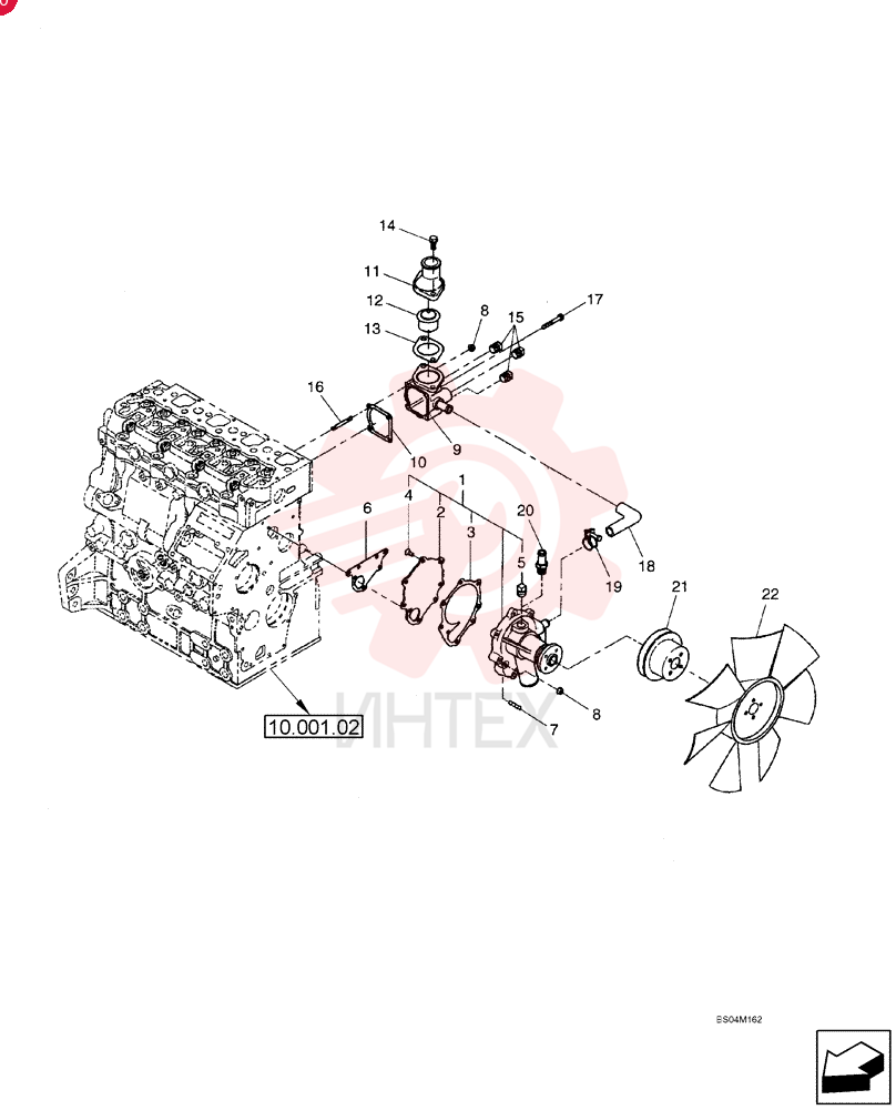 WATER PUMP SBA145017730