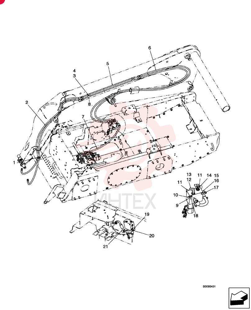 CLAMP,19mm, Coat, 8.7mm Bolt Hole, P Type