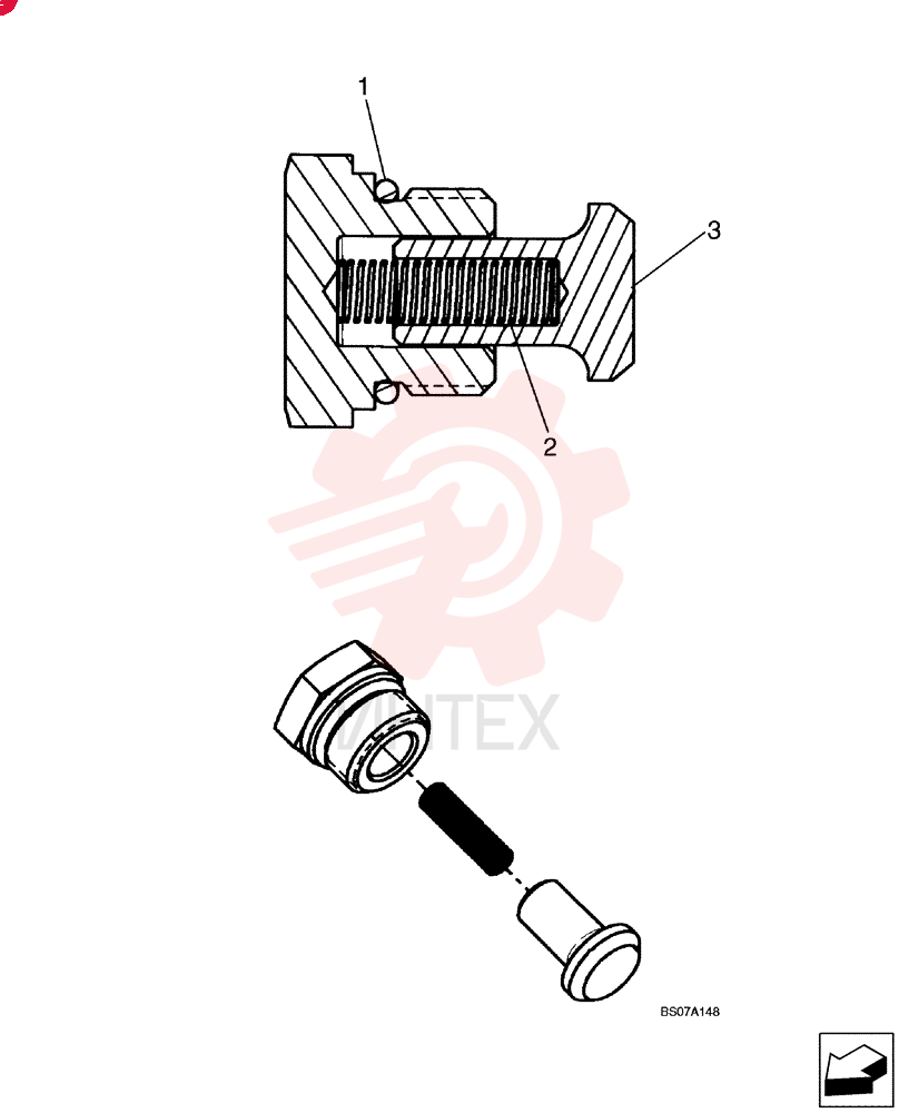 DAMPING VALVE 87576157 (1)