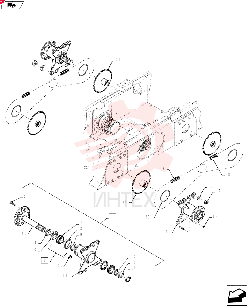 DRIVE AXLE 87043028