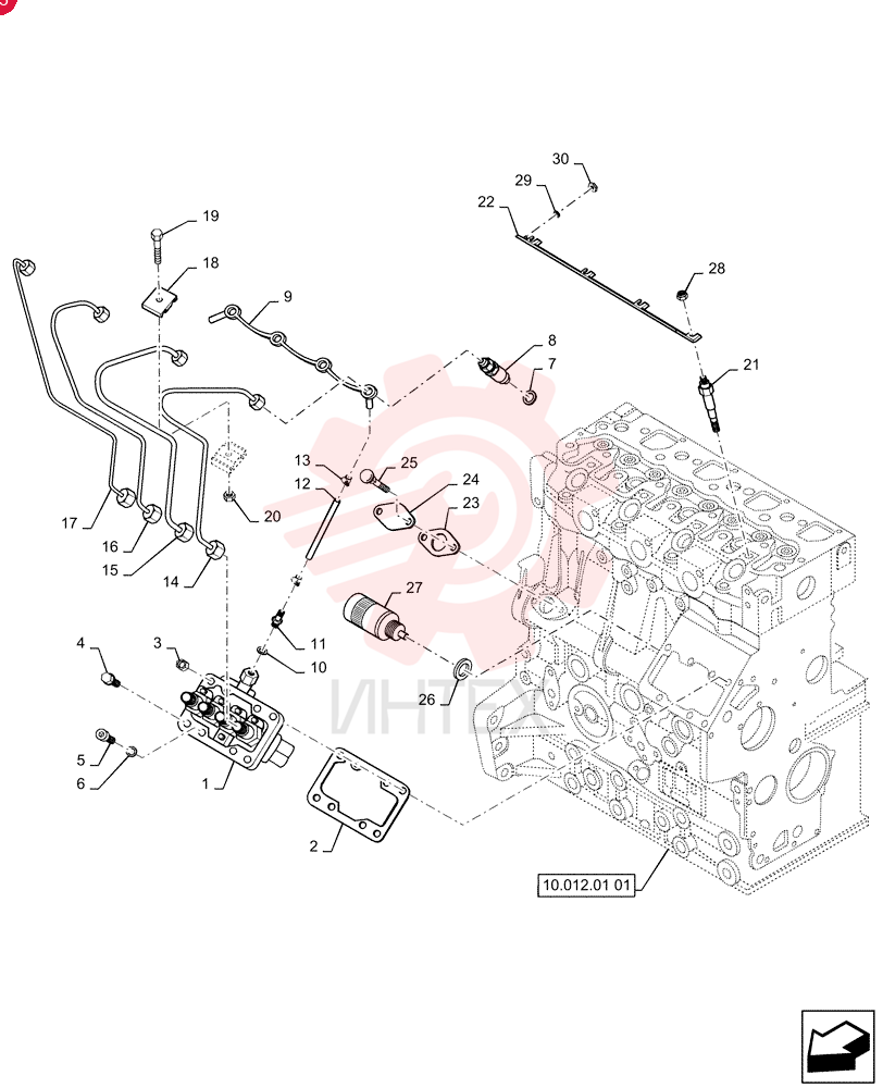 FUEL INJECTION PUMP SBA131011100
