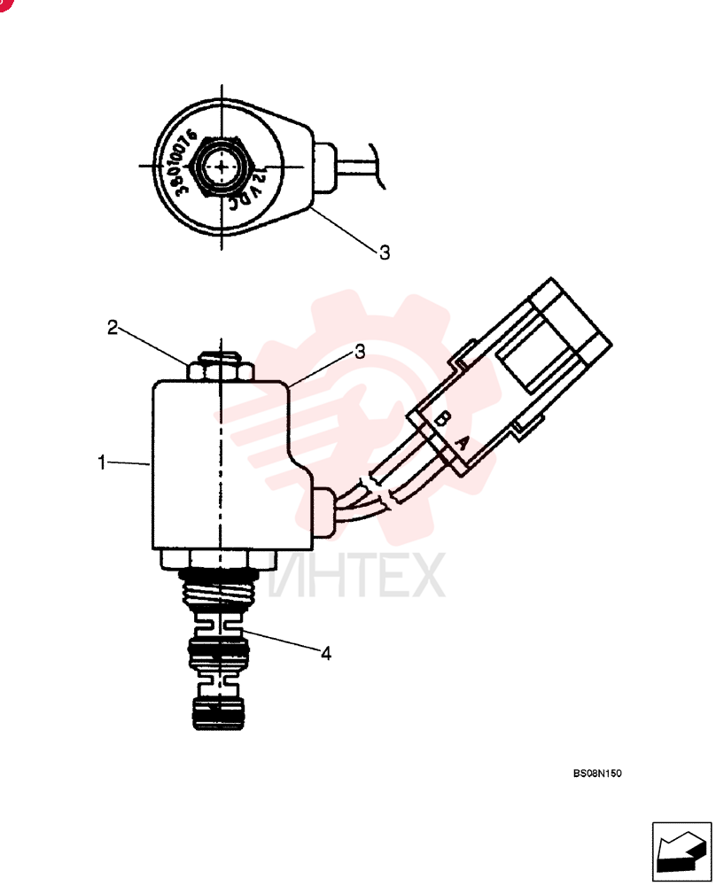 HYDRAULIC VALVE 87357112