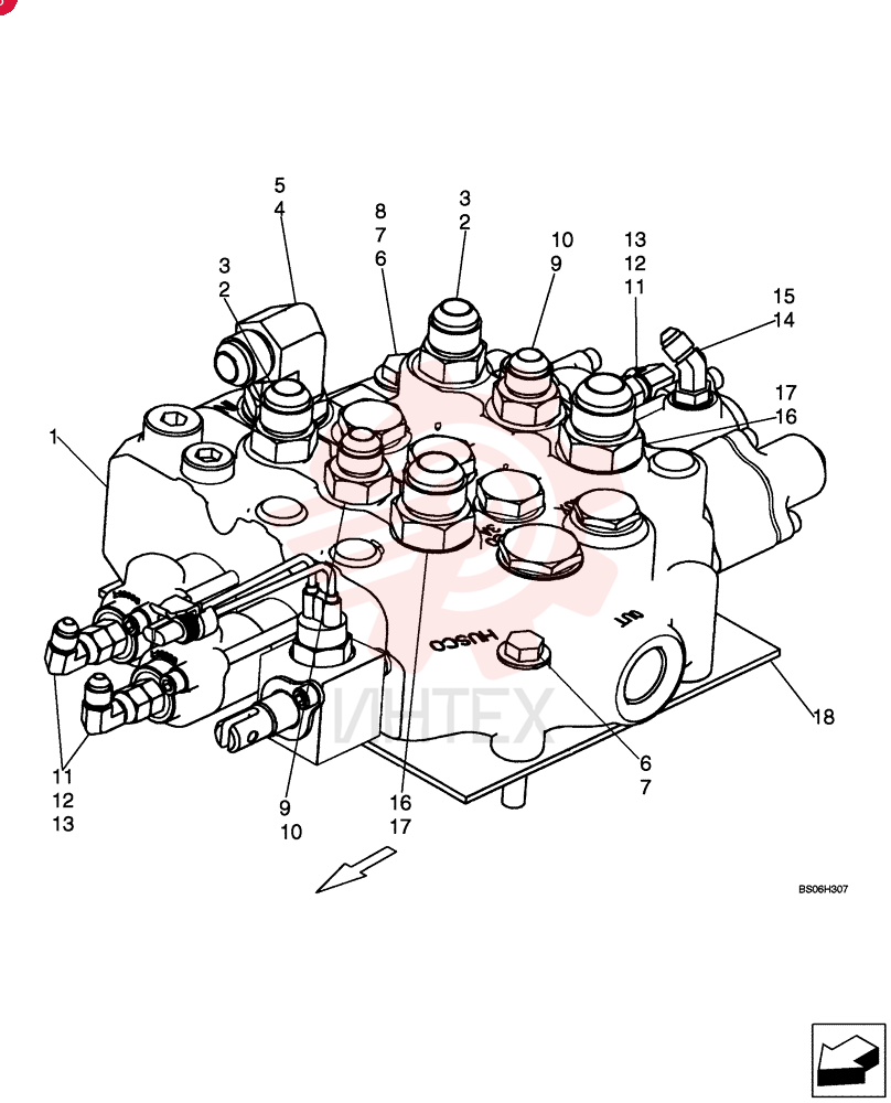 HYDRAULIC VALVE 87357099 (1)