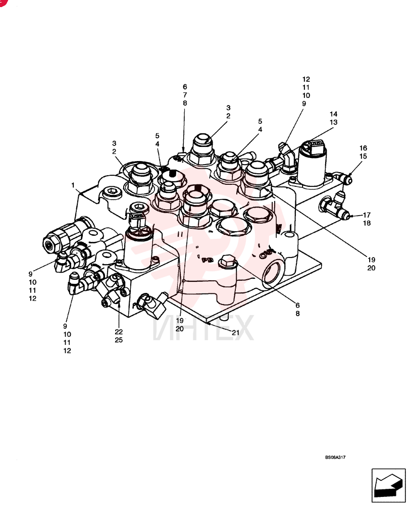 HYDRAULIC VALVE 87653270 (1)