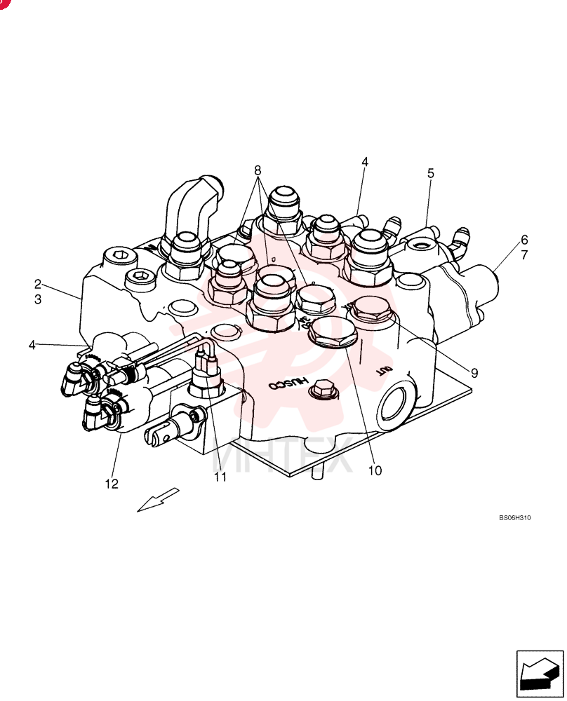 HYDRAULIC VALVE 87357099 (2)