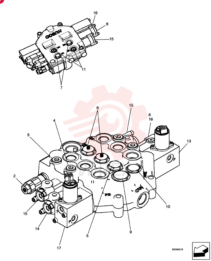 HYDRAULIC VALVE 87653270 (2)