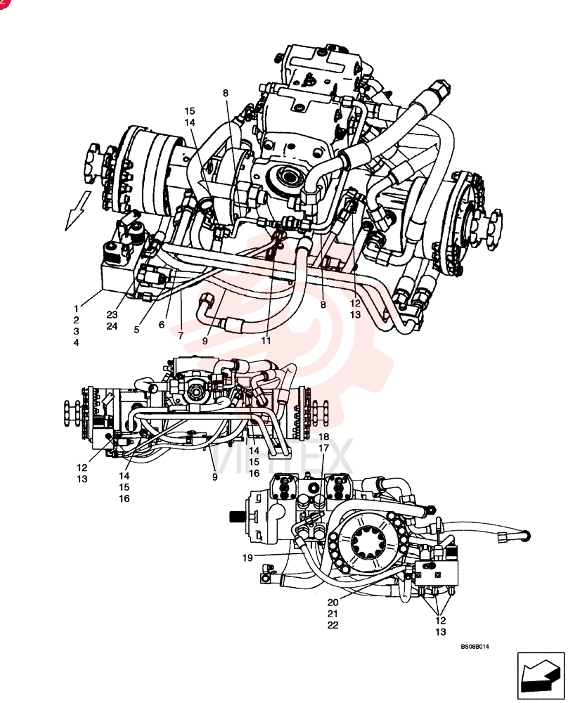 HYDRAULIC VALVE 87429625 (1)