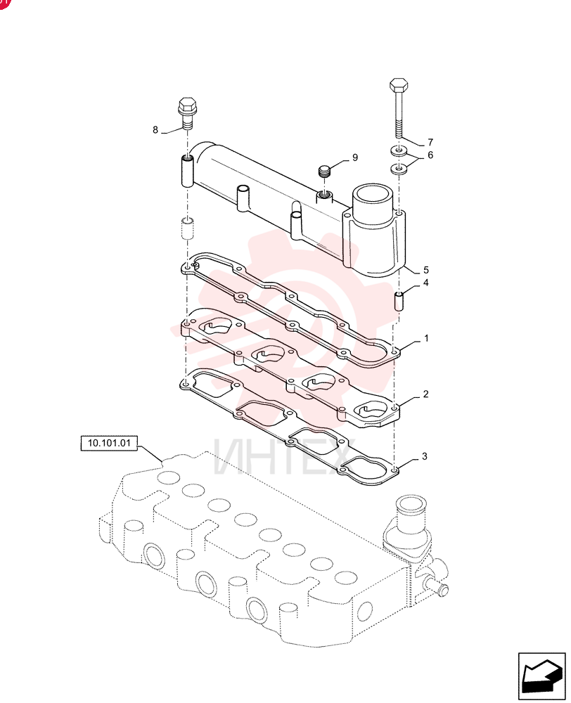 MANIFOLD GASKET SBA135996880