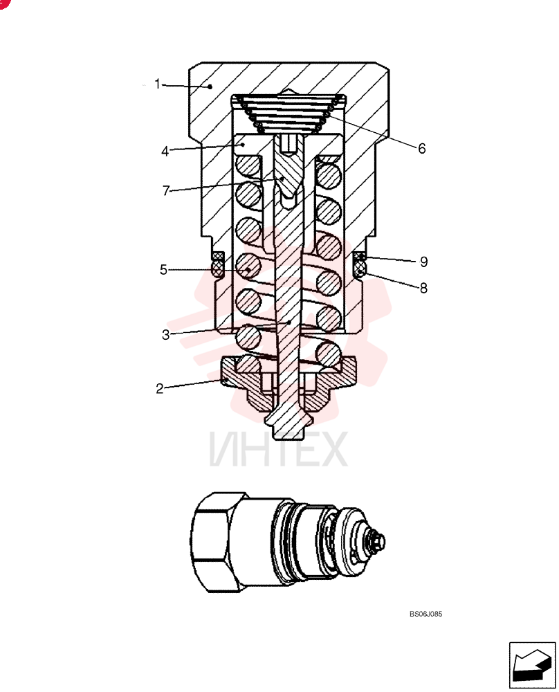 VALVE PRESSURE RELIE 87553603