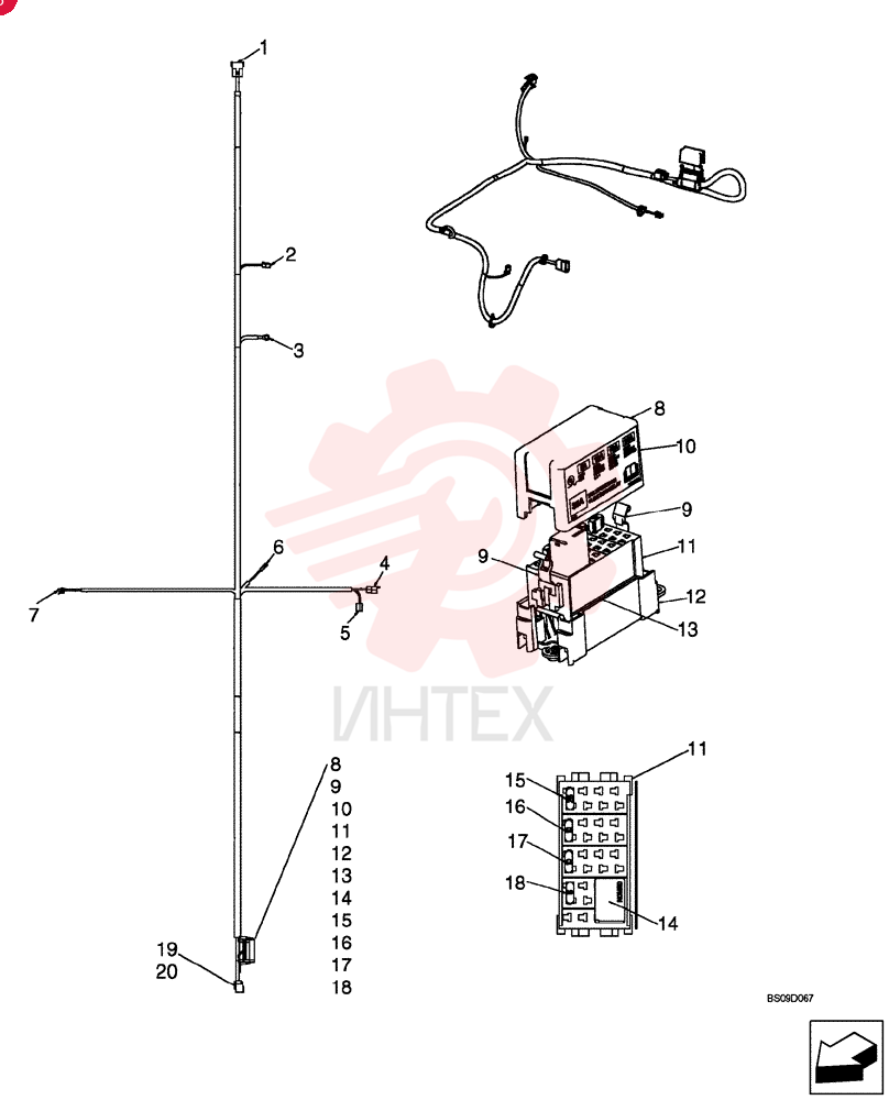 WIRE HARNESS 84206528