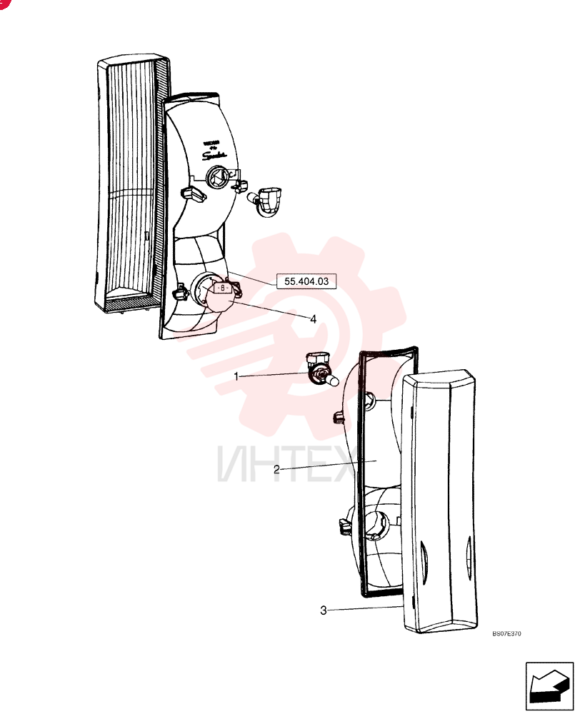 LIGHT,Halogen, 12V, 50W, Clear 87480528 (1)