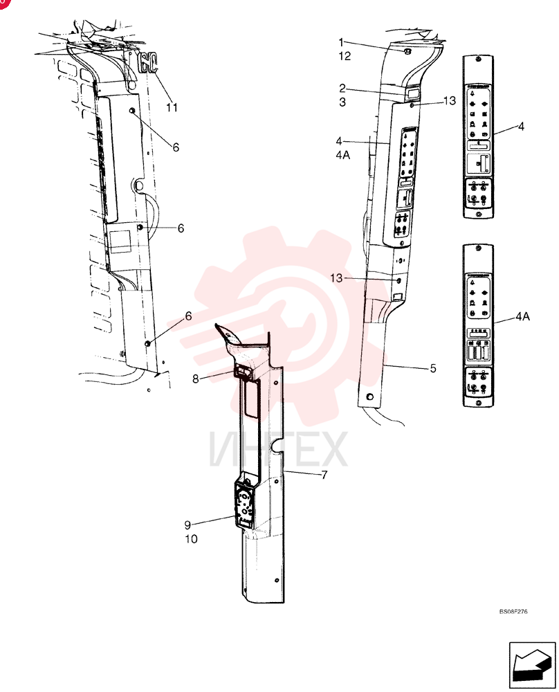 BOLT,M6 x 1 x 18.6mm OAL, Cl 8.8, Full Thd 86050272 (2)
