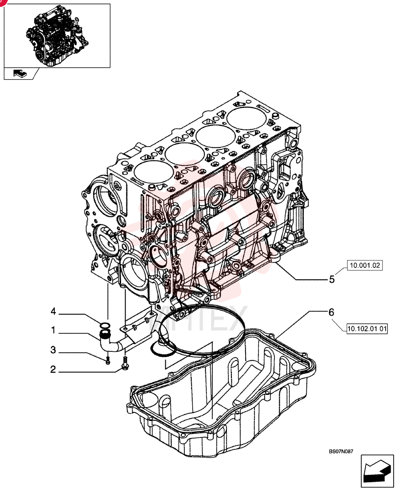 FILTER STRAINER 504179050