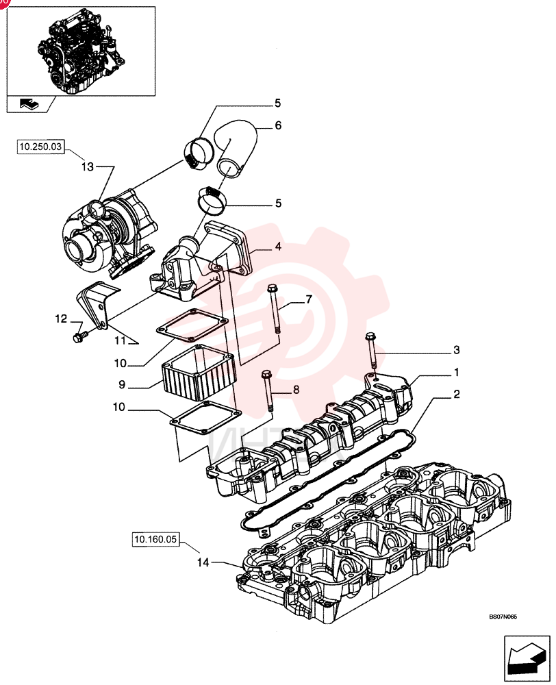 INLET MANIFOLD 504194598