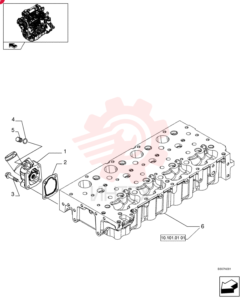 THERMOSTAT 504209127