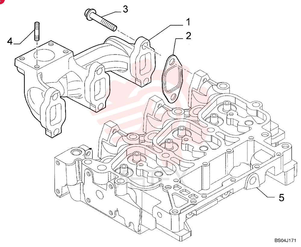 EXHAUST MANIFOLD 2852981