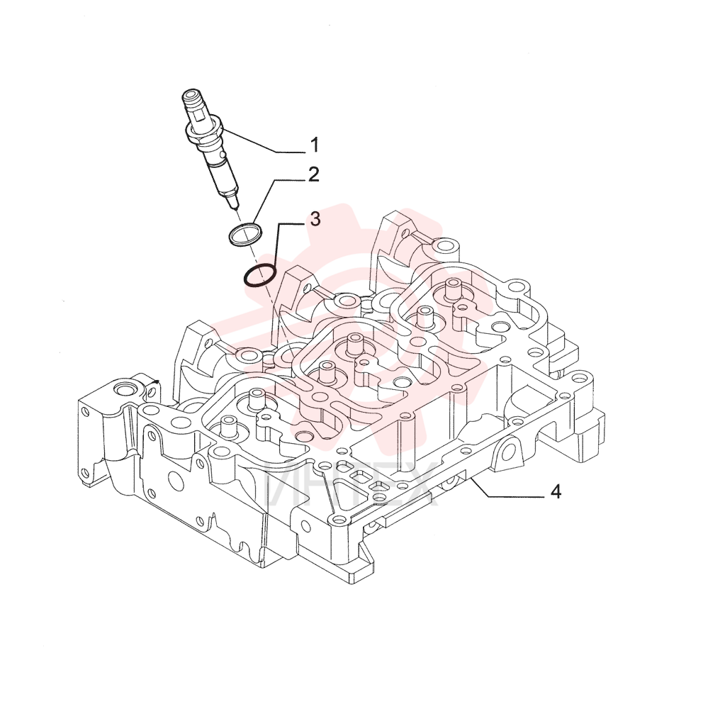 FUEL SYSTEM INJECTOR 2852096