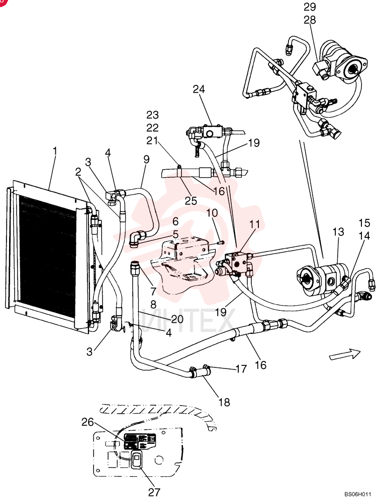 HOSE ASSY. 87041998