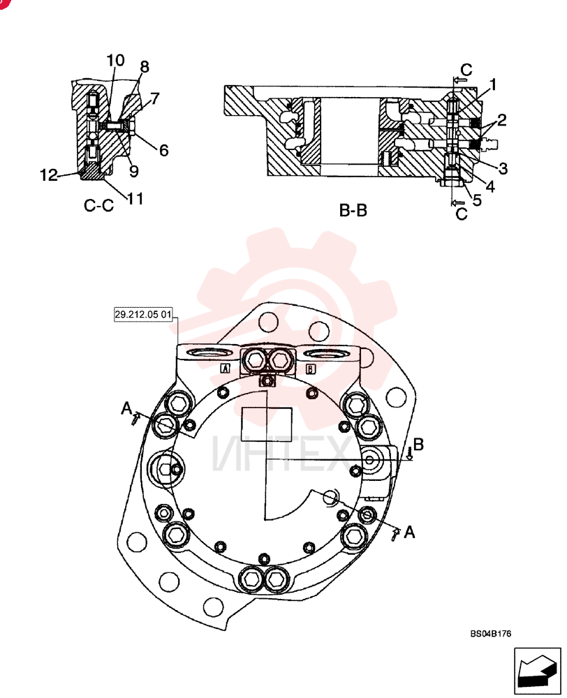 HYDRAULIC MOTOR 87035339 (1)