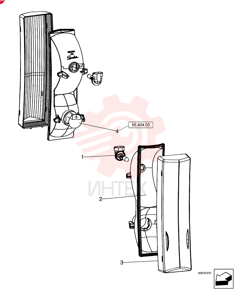 LIGHT,Halogen, 12V, 50W, Clear 87480528 (1)