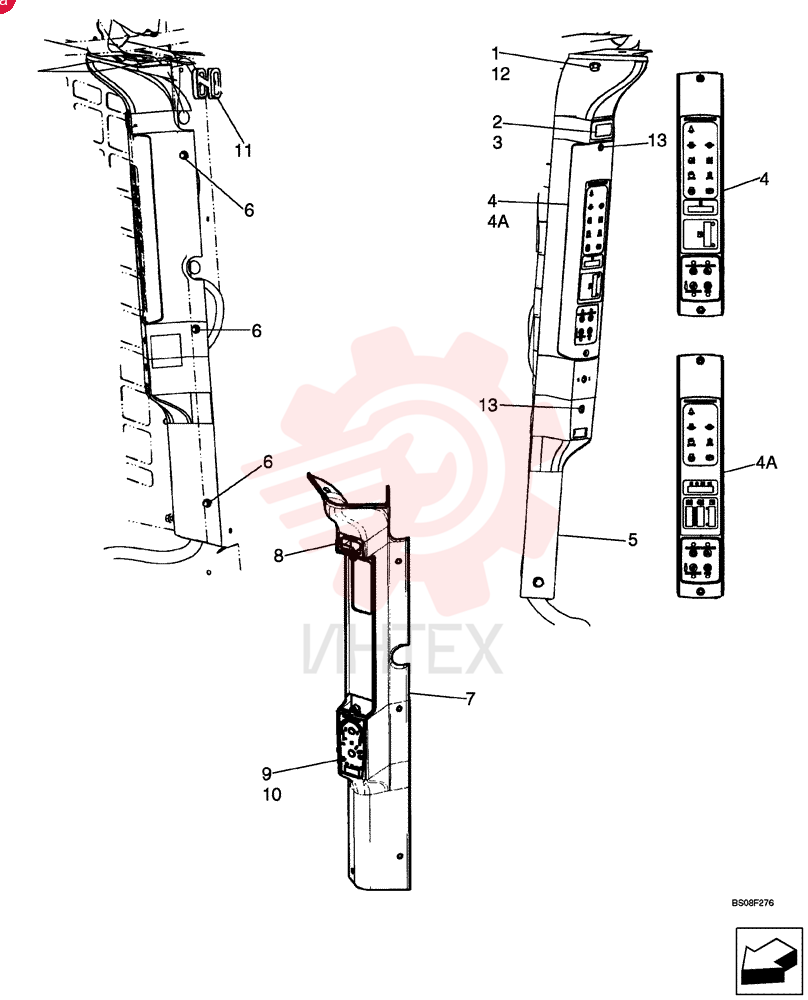 BOLT,M6 x 1 x 18.6mm OAL, Cl 8.8, Full Thd 86050272 (1)