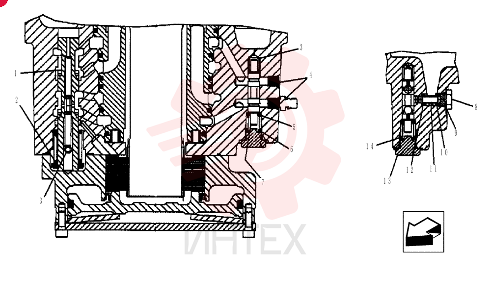 HYDRAULIC MOTOR 87035340 (1)
