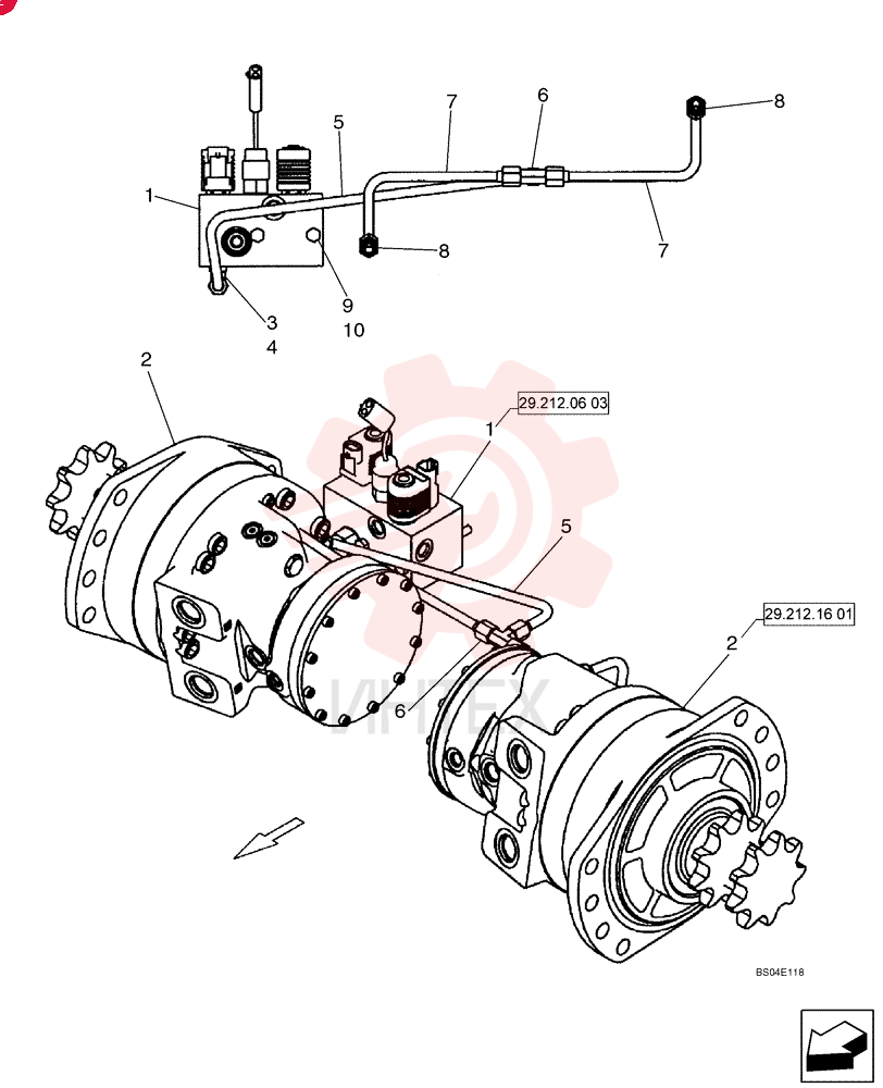 HYDRAULIC VALVE 87429625 (1)