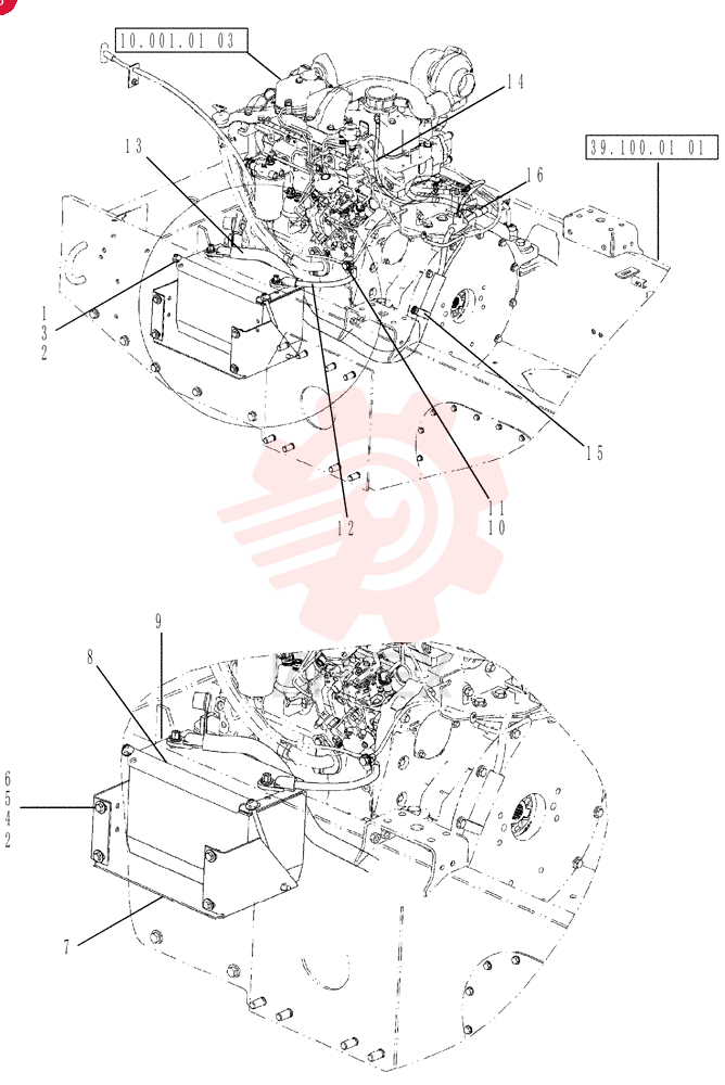 NUT,3/8"-16, GB