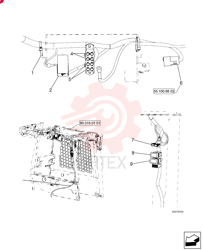 SERVICE KIT 87655049