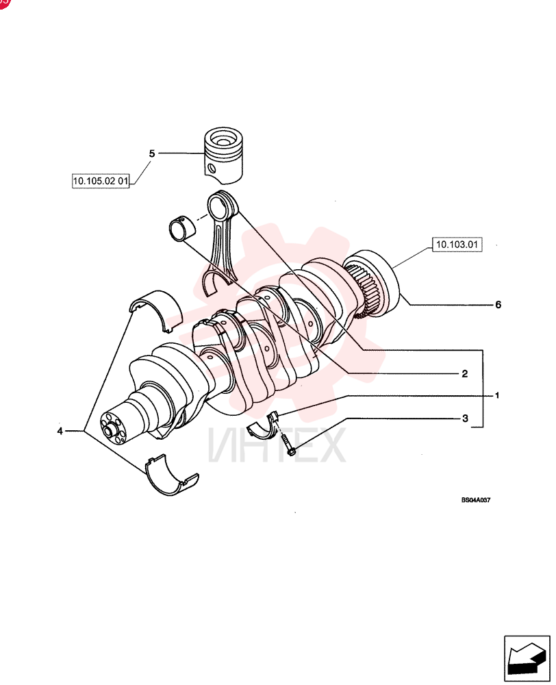 CONNECTING ROD 2831298