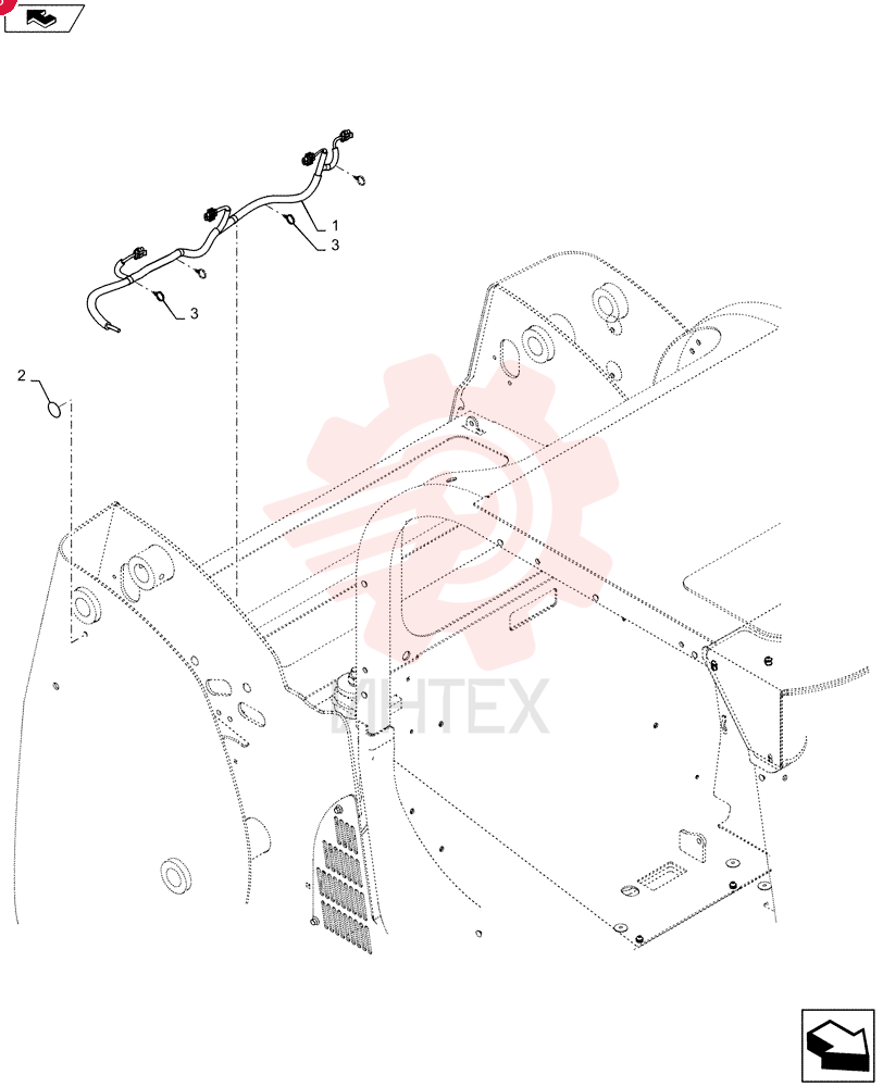 WIRE HARNESS 84251331