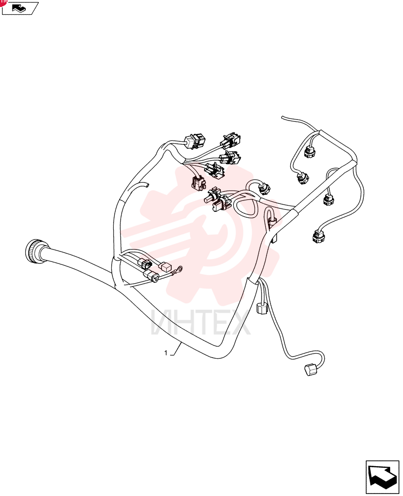 WIRE HARNESS SBA185606661