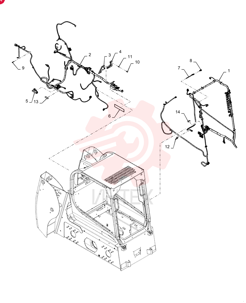 WIRE HARNESS 84423647