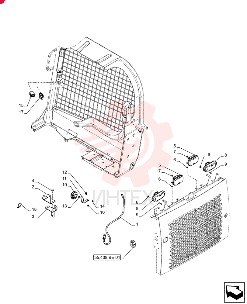 WIRE HARNESS 84297138
