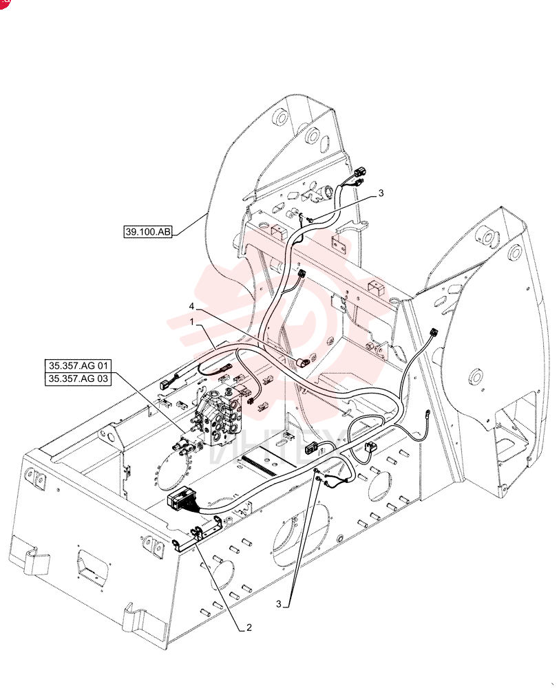 WIRE HARNESS 84239635