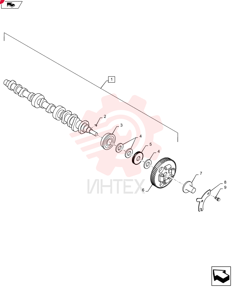 CAMSHAFT SBA120026880