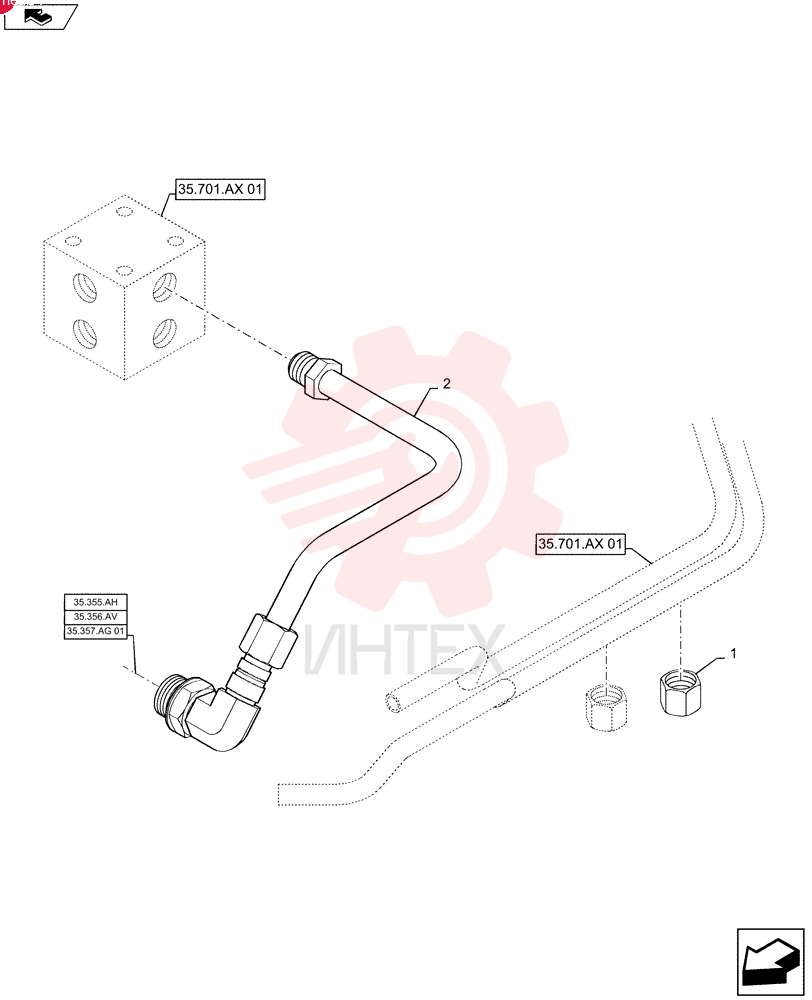 CAP,3/4" - 16 Fem JIC 262159 (2)