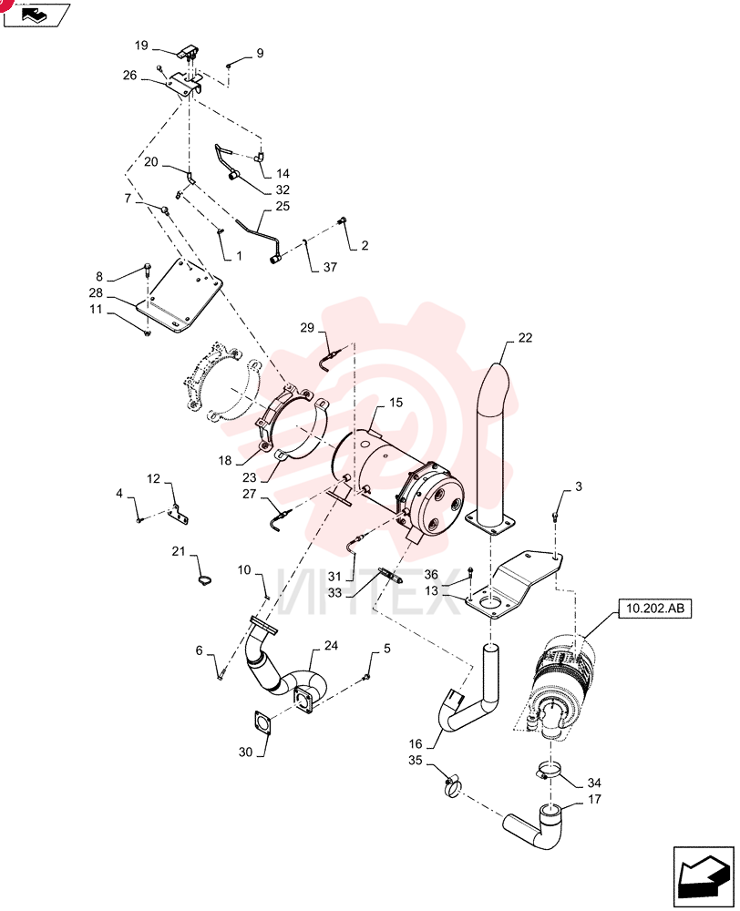 HOSE CLAMP,6.3mm - 15.7mm, SAE # 4