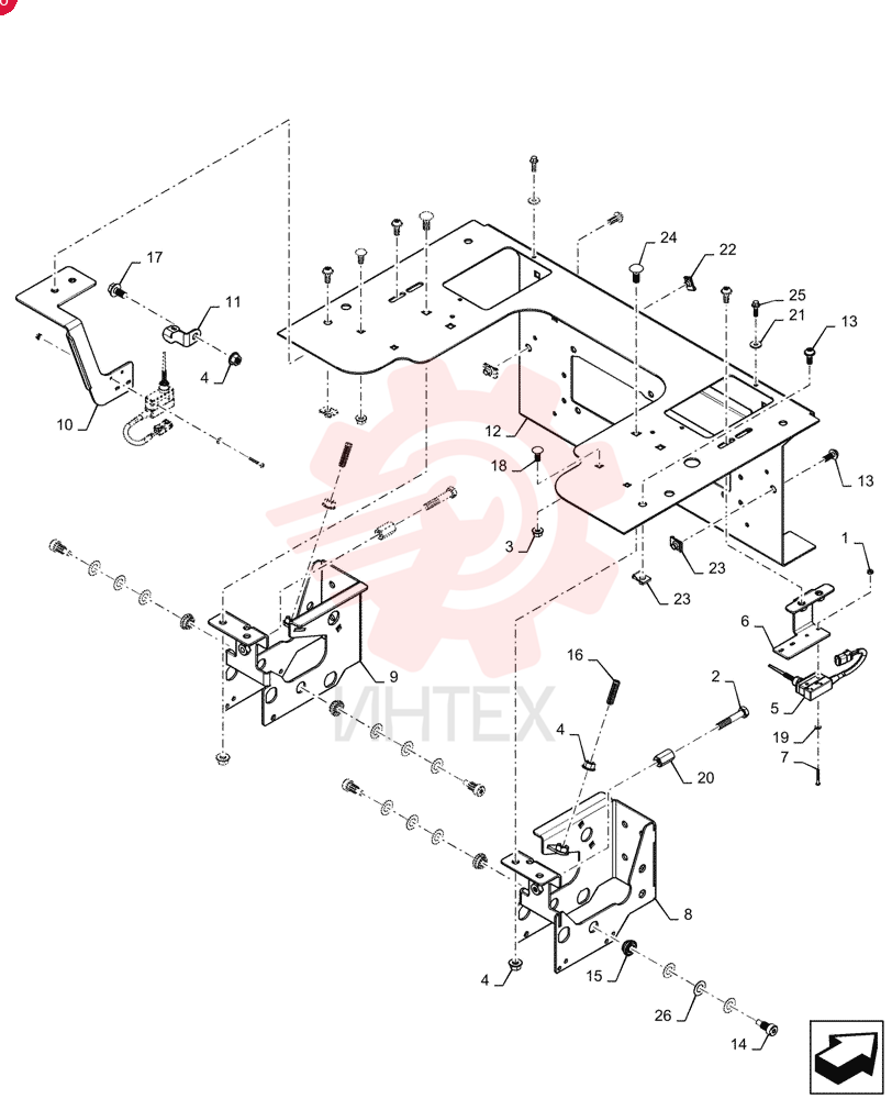 NUT,Keps, #6-32 280859 (1)