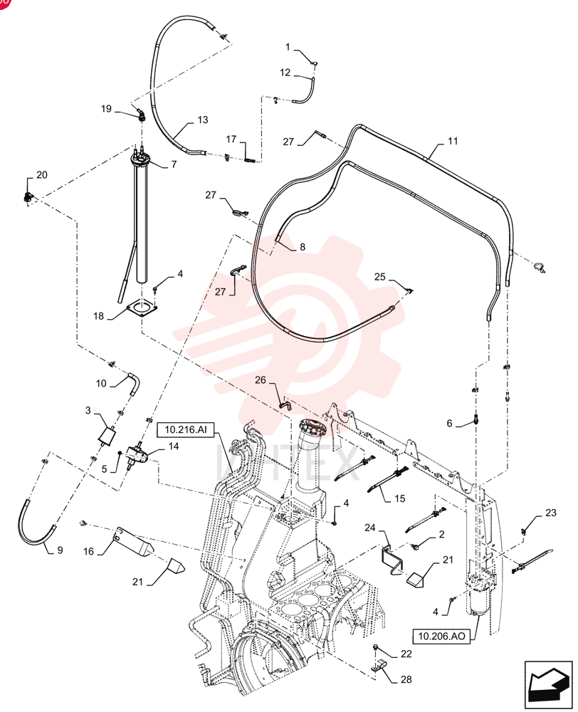 HOSE CLAMP,6.3mm - 15.7mm, SAE # 4