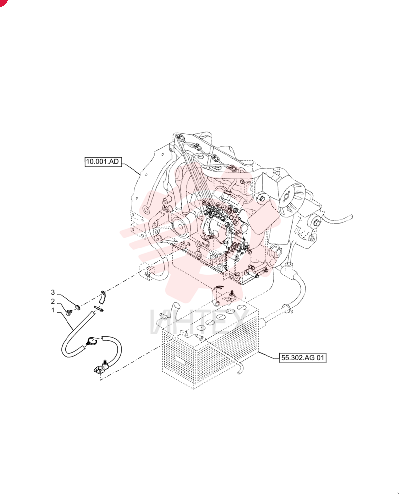 NEG BATTERY CABLE