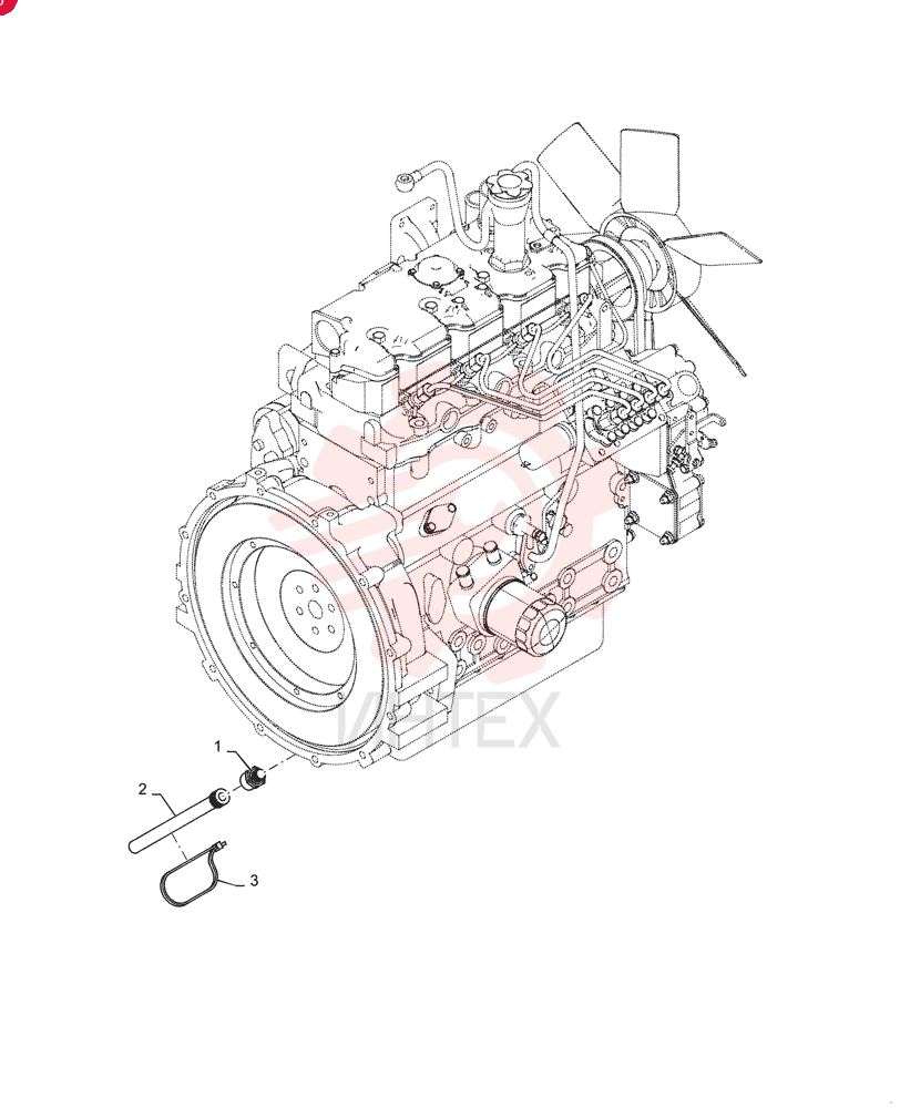 Quick Disconnect Engine Oil 48103847