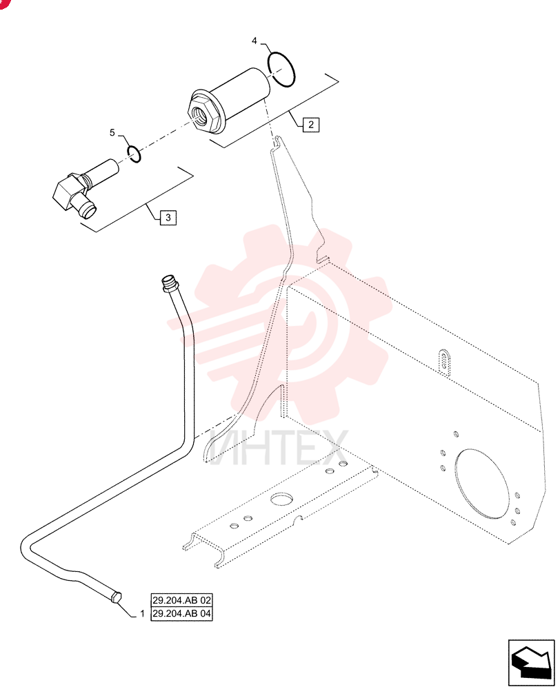 RIGID TUBE 84344911