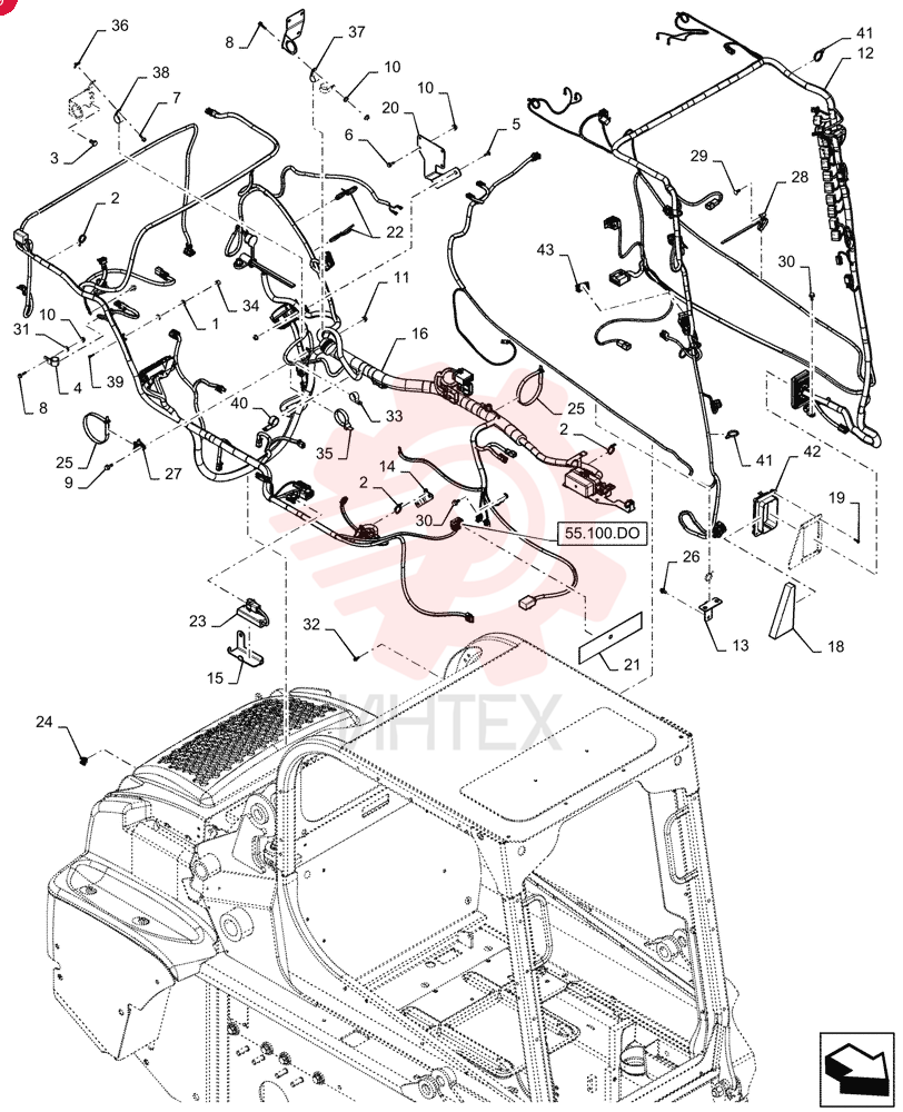 WASHER,0.25" ID x 0.56" OD x 0.05" Thk