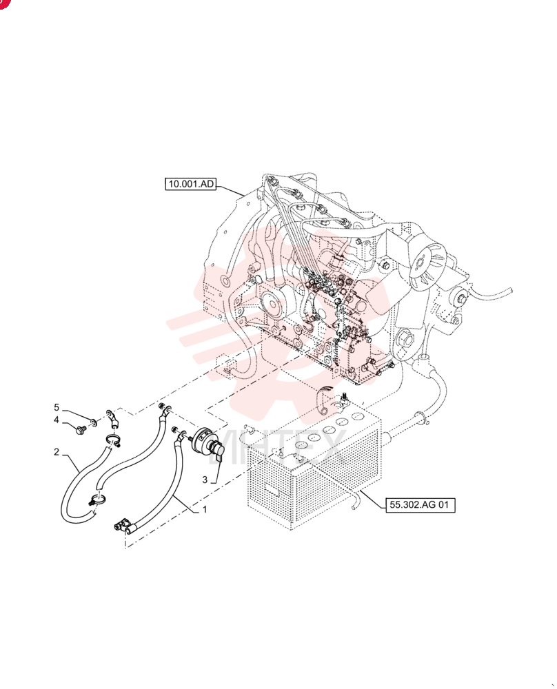NEG BATTERY CABLE